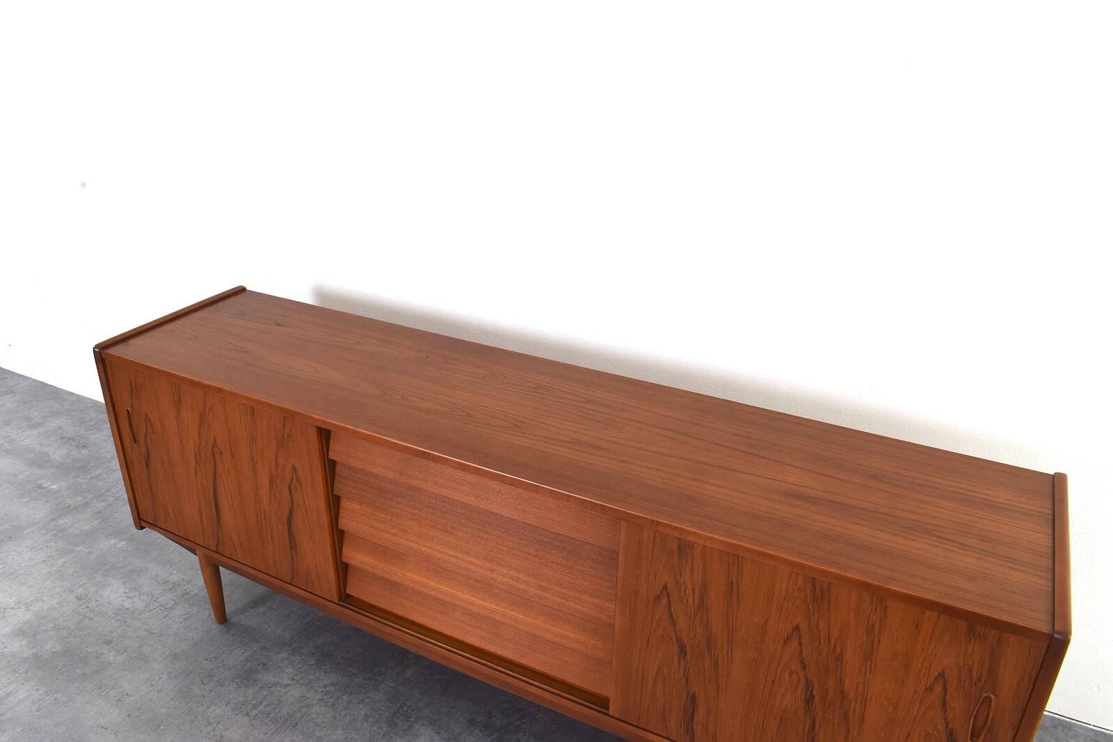 Mid-Century Teak Trio Sideboard by Nils Jonsson for Hugo Troeds, 1960s.