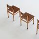 Set of four Danish dining chairs Kvetny and Sonners Denmark 1960