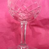 12 Crystal champagne cups cut very beautiful quality