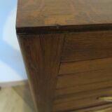 Art Deco style 4-drawer chest of drawers, 1950s