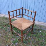 Chaise / fauteuil d'angle ancien