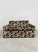 Vintage 2 seater daybed sofa 'Geometric deluxe'