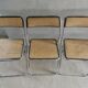 3 Elios Colle folding chairs by Elsa Italy, 70s-80s