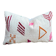 Handmade cushion cover in Berber wool: Moroccan Kilim cushion.