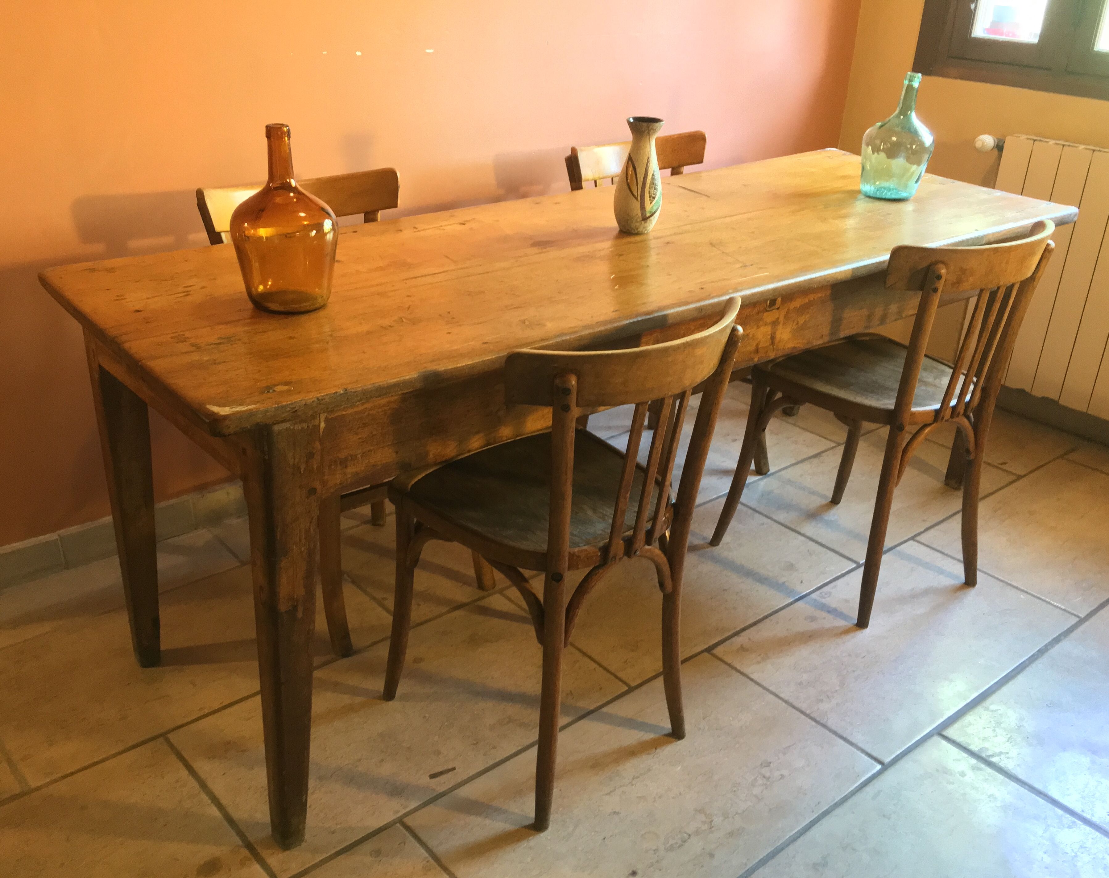 Table de ferme 2m