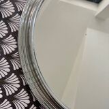 Art Deco round mirror tray diam 34cm