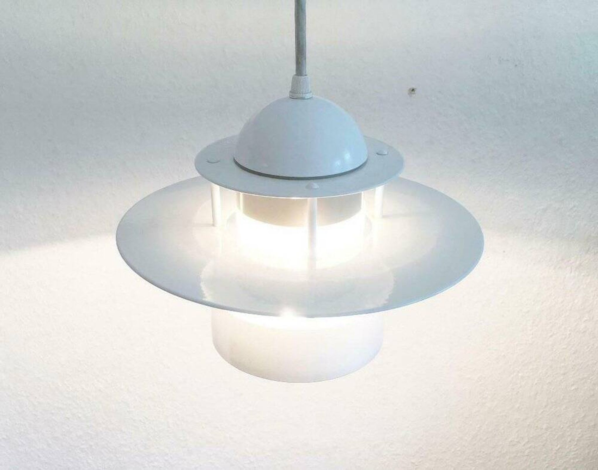 Mid-century Albertslund suspension by Jens Møller Jensen for Louis Poulsen, 1960s.