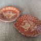 2 terracotta dishes