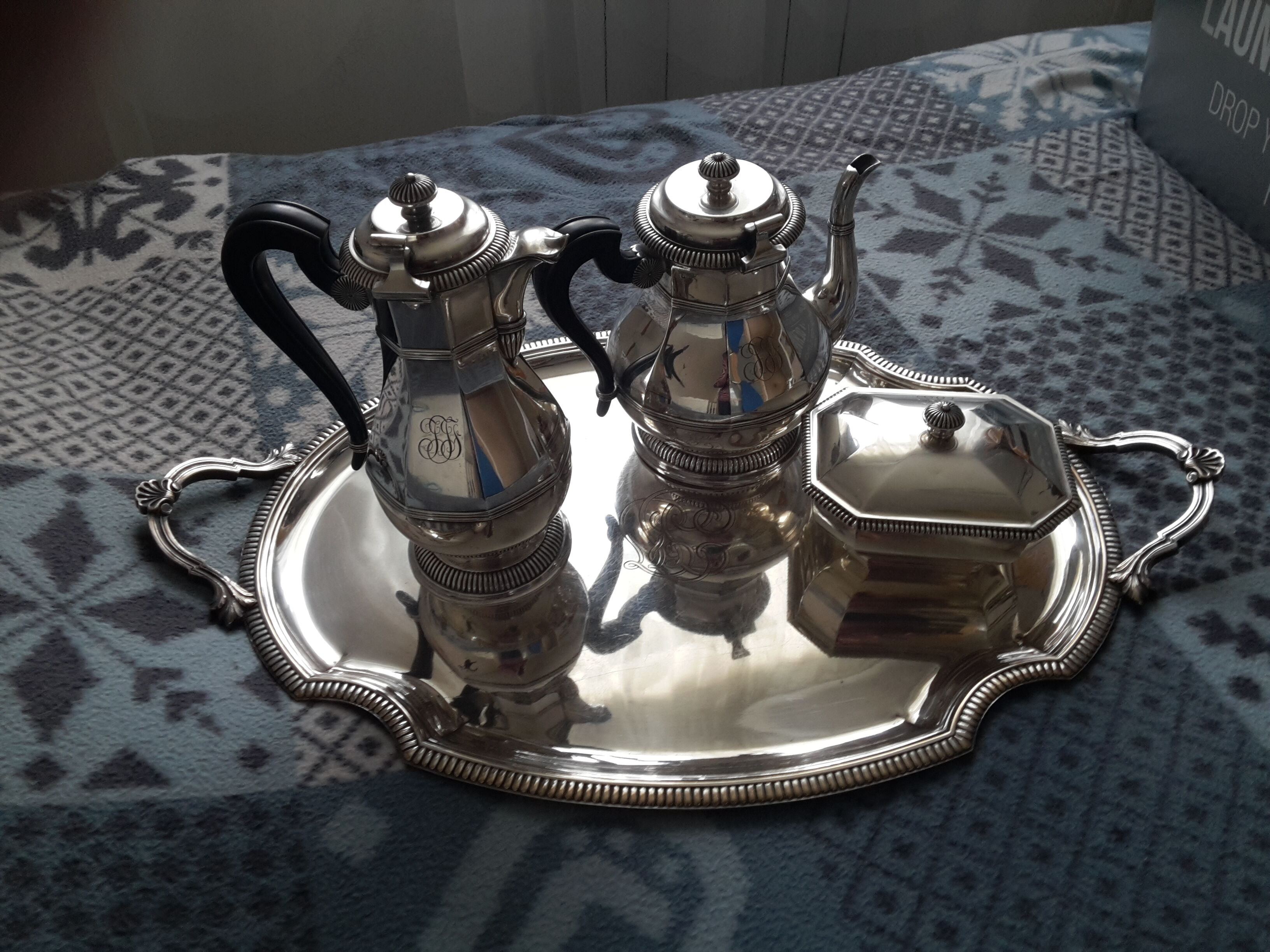 Cardeilhac silverware tea and coffee service