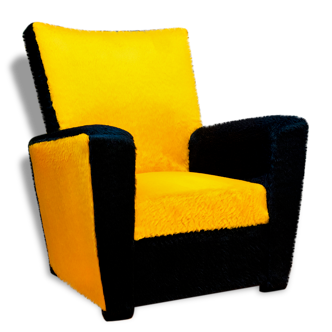 Fauteuil bicolore