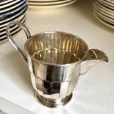 Silver-plated metal milk jug