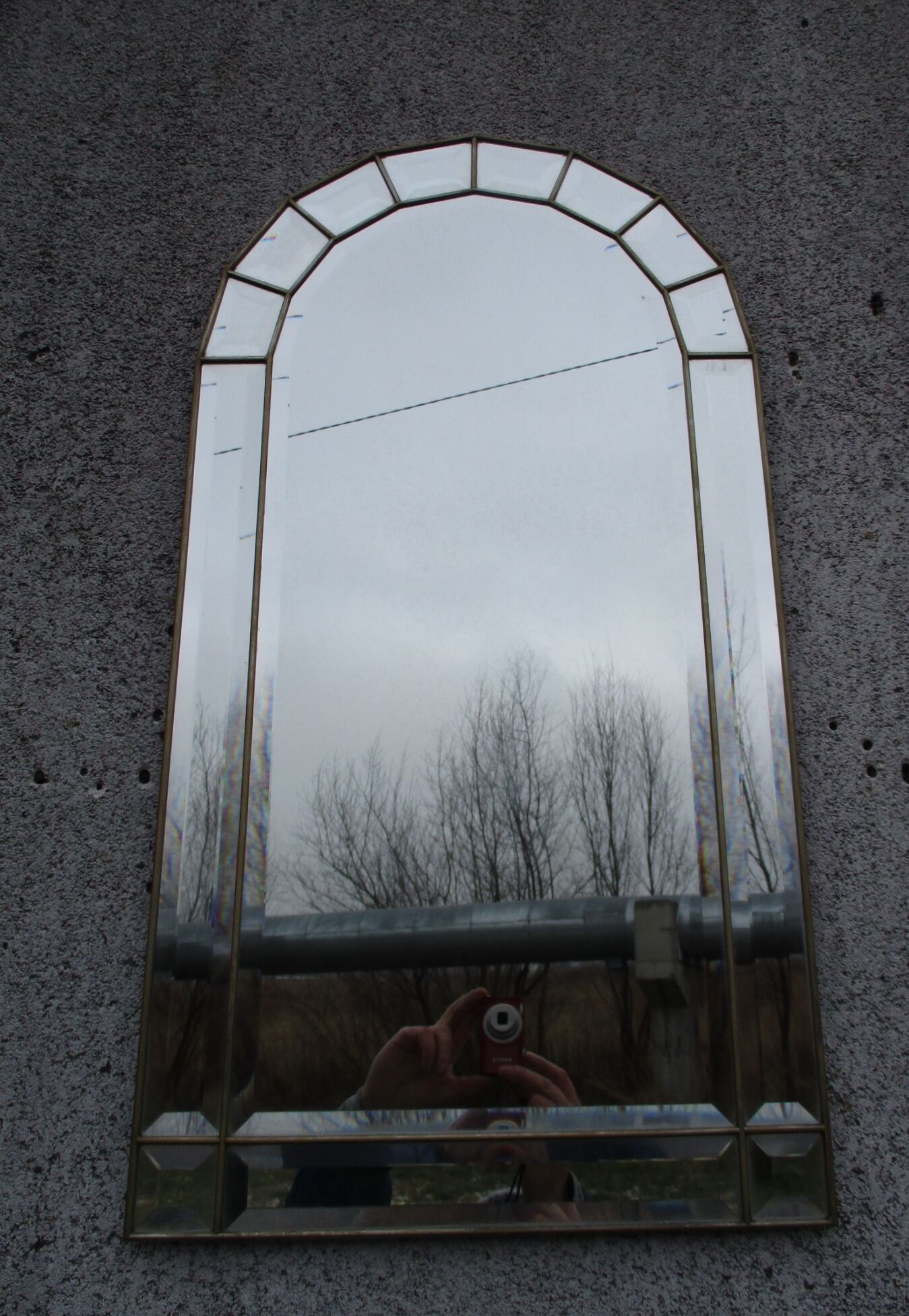 Mirror, 1970s 41x78cm