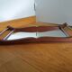 Art deco rectangular mirror top