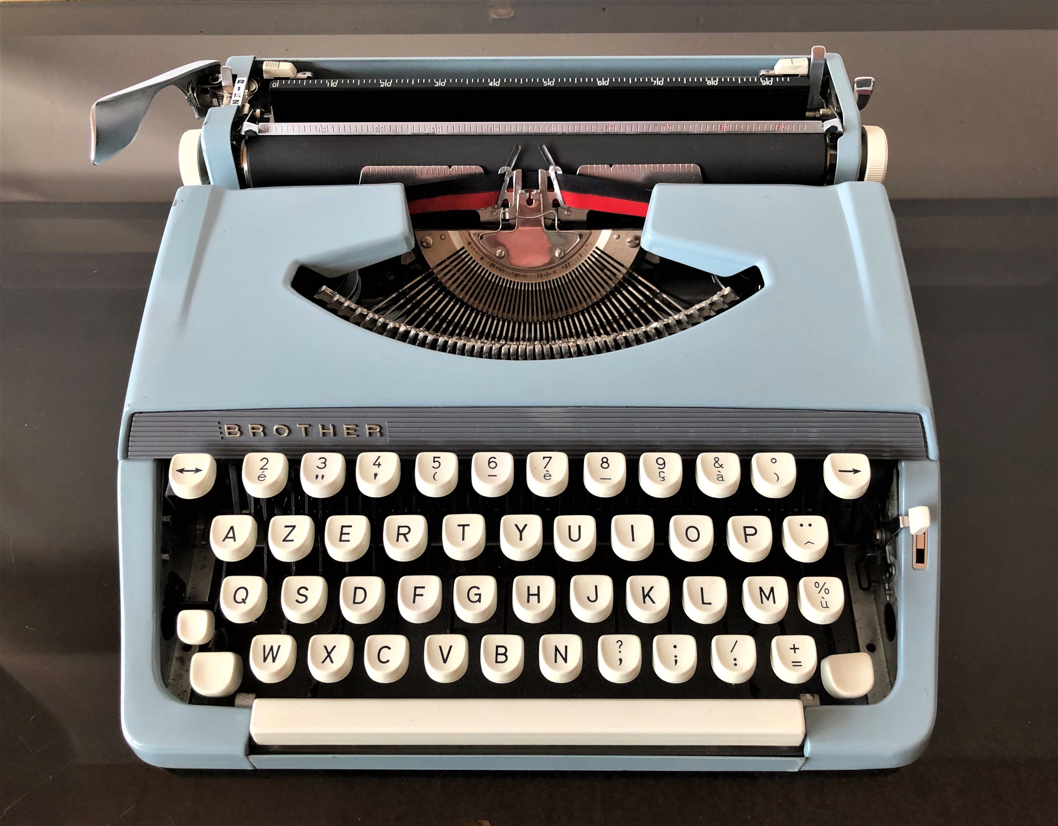 Brother portable typewriter from the 60s