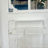 Rolling dessert trolley Plexiglas David Lange