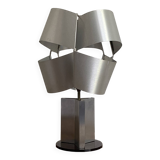 Space age lamp with max sauze lampshade. 1970.