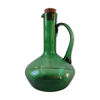 Green bottle / pitcher 60s-70s