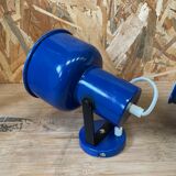 Paire d'appliques murales bleues Amilux - Made in France