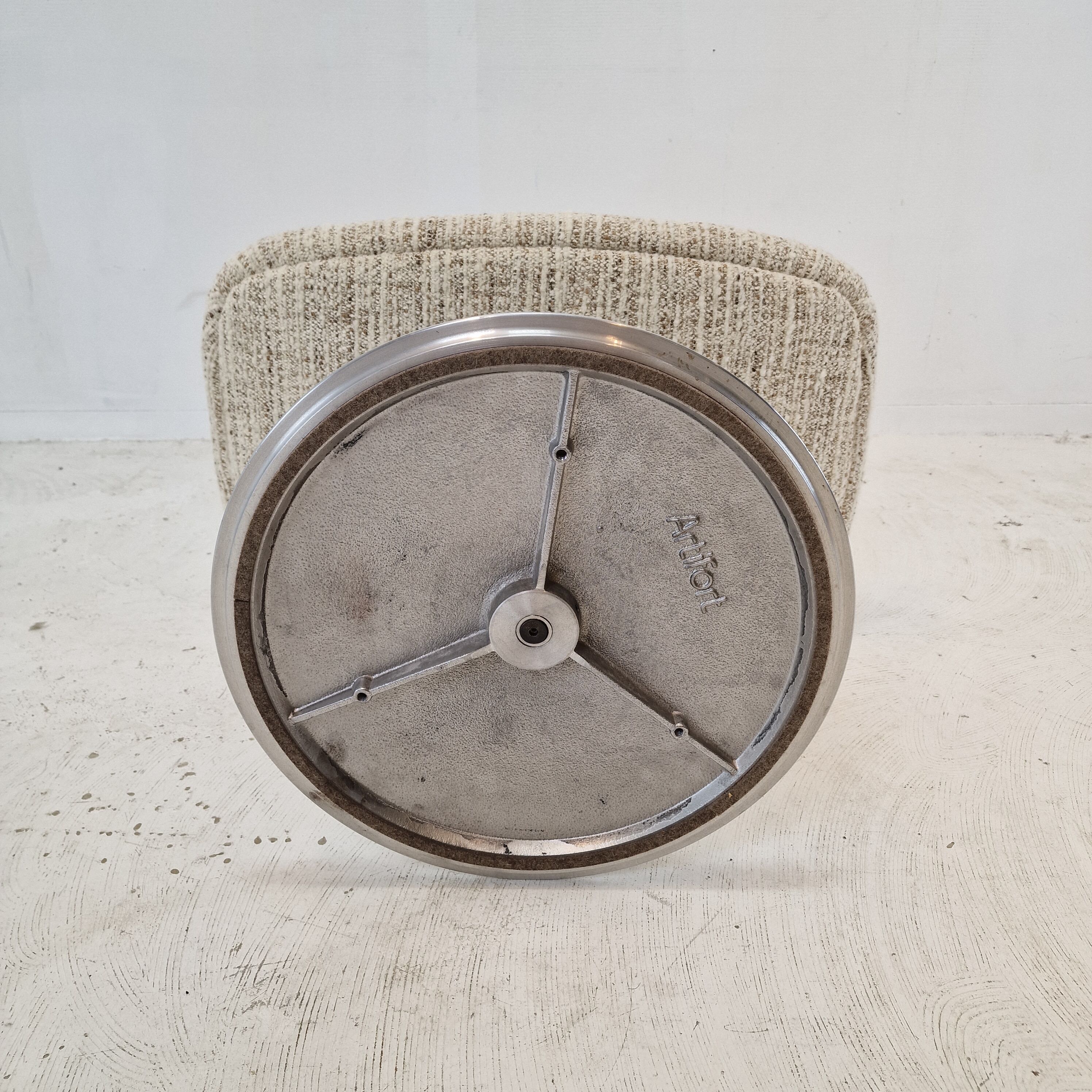 Big Tulip Chair and Ottoman by Pierre Paulin for Artifort, 1980s