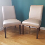 Lot of 4 contemporary chairs