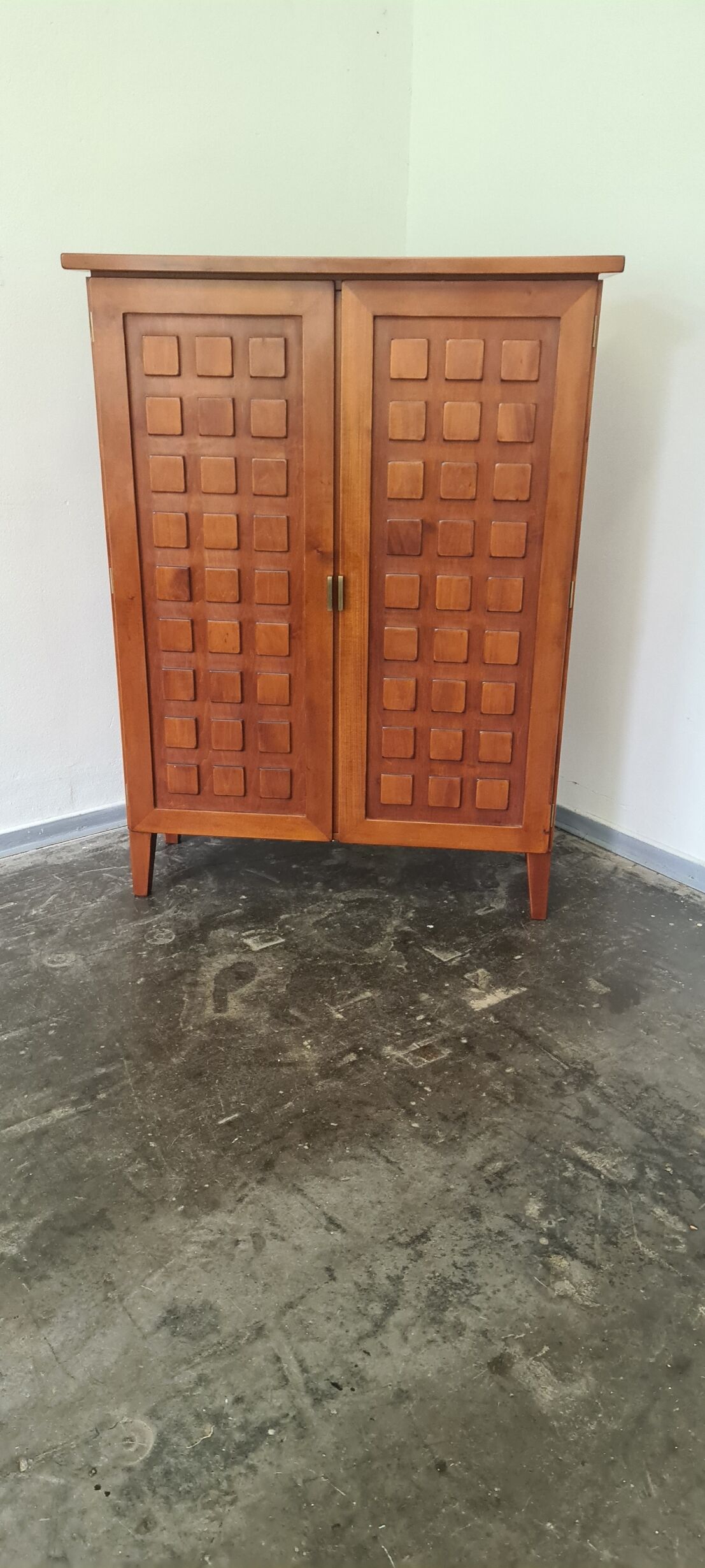 Vintage almost Brutalist cupboard