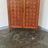 Vintage almost Brutalist cupboard
