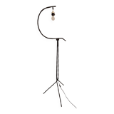Lampadaire fer forgé torsadé 1950 1960