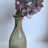 Decanter / pitcher in smoked glass 60s