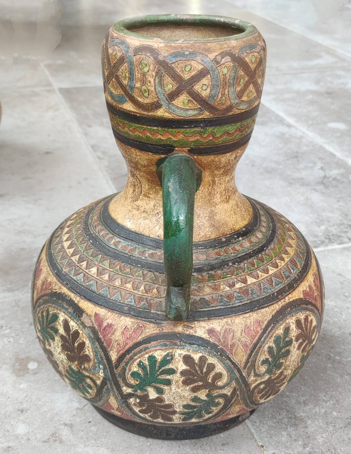 Antique large amphora vase Montopoli Arno Italy