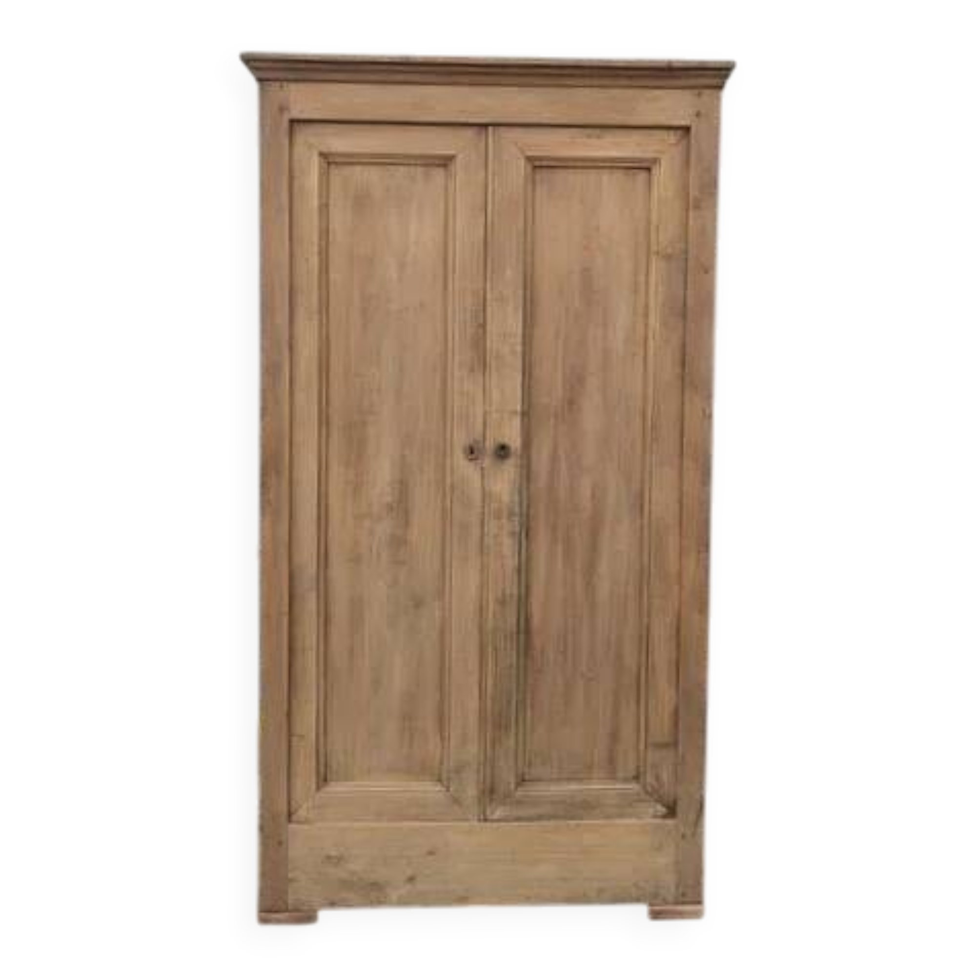 Parisian wardrobe, natural wood wardrobe