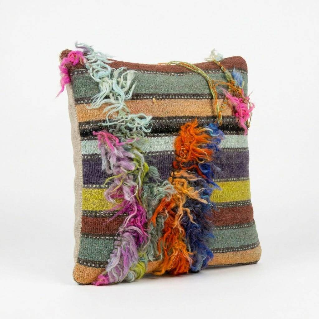 Vintage kilim cushion cover 51x51 cm