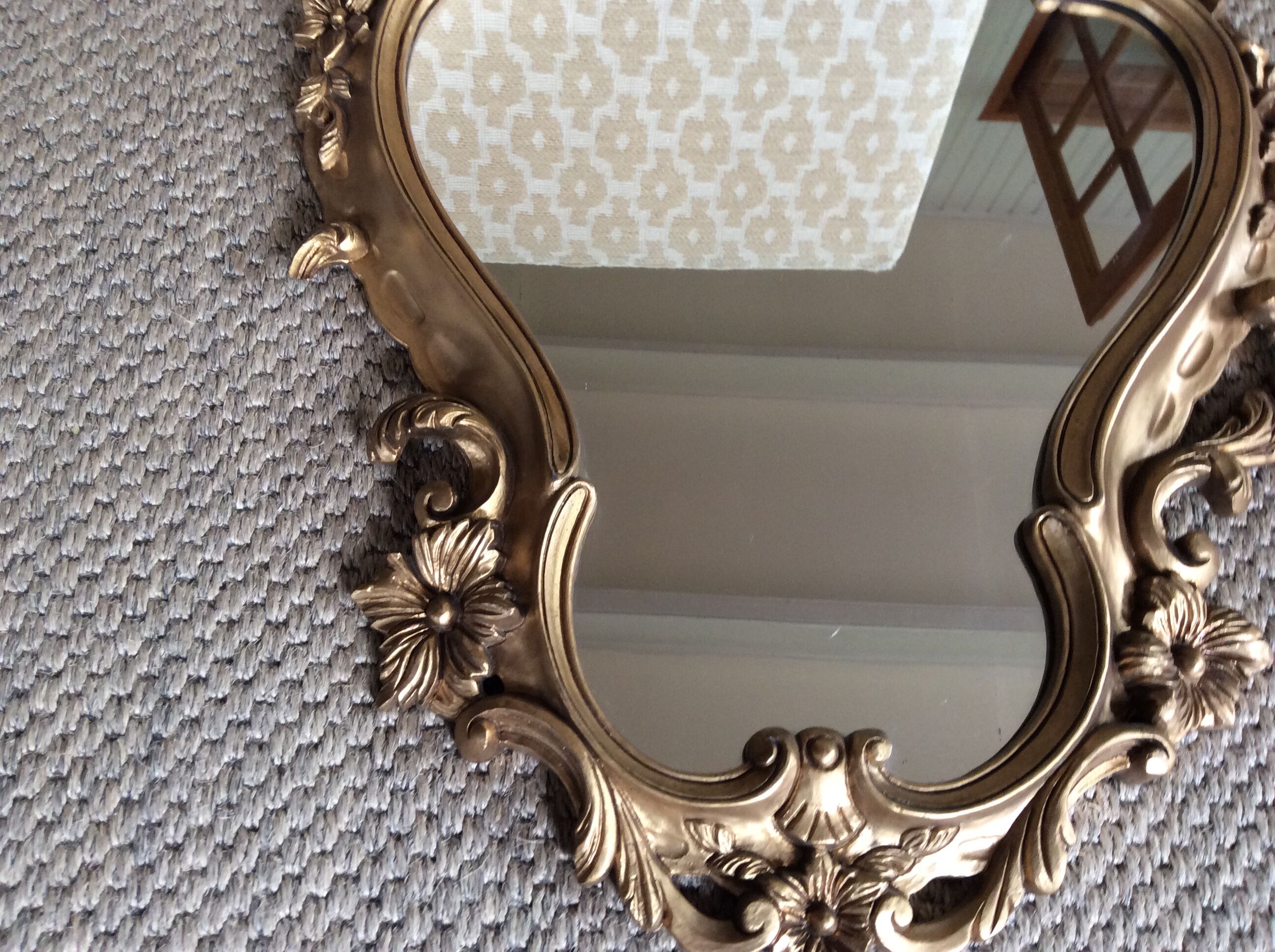 Baroque mirror 46x63cm