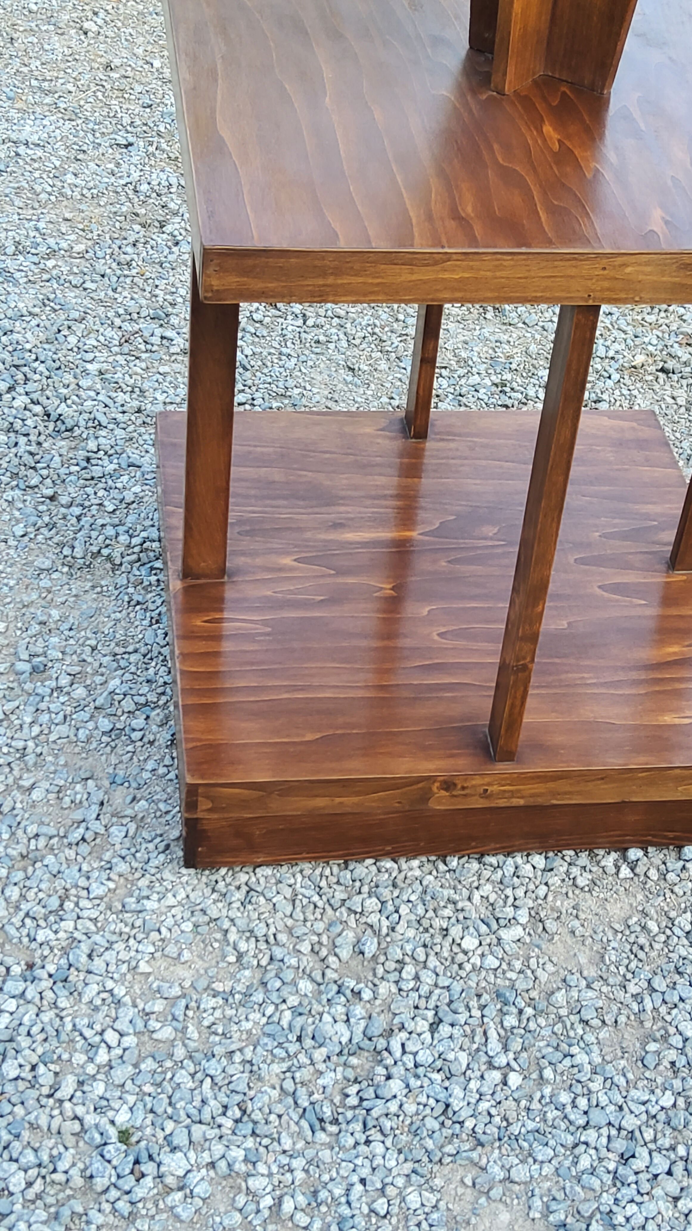 Art Deco pedestal table from the 30s