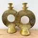 Moroccan terracotta candle holder