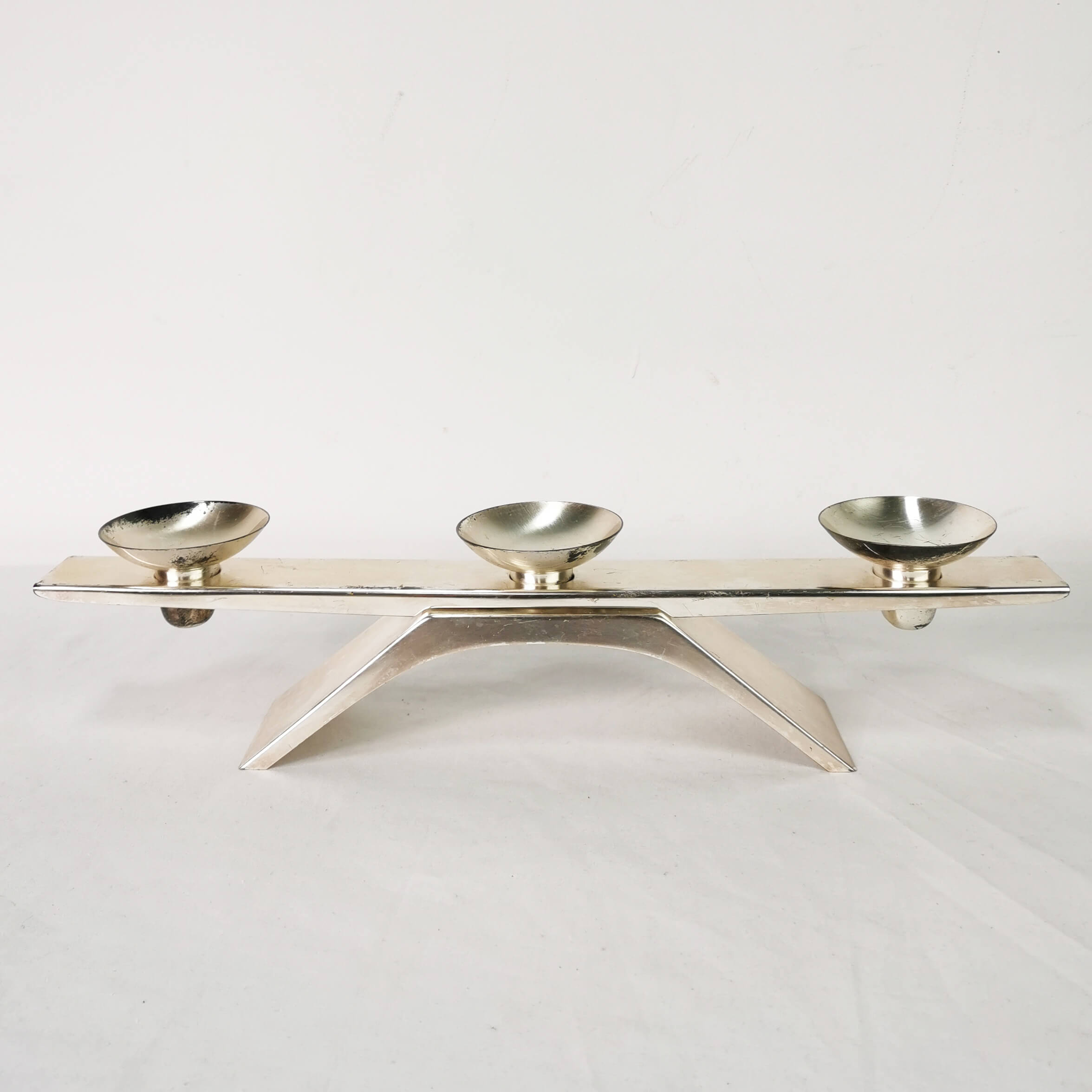 Candlestick, WMF, designed by Kurt Radke, 1960s