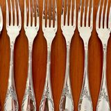 Christofle Marly model, fish cutlery, excellent condition