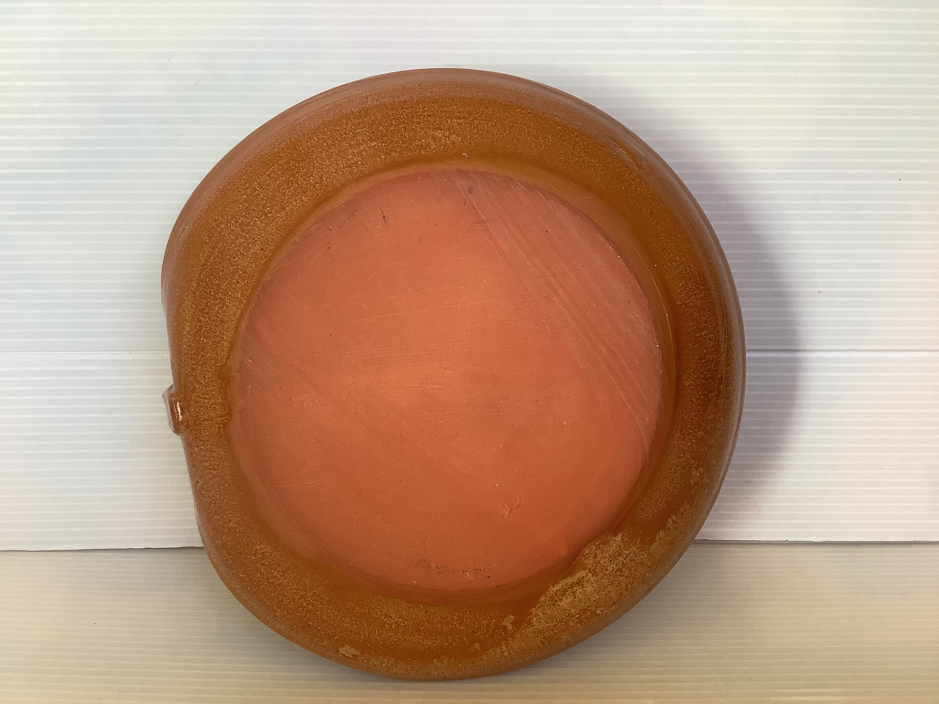 Yves Marian hand-turned ceramic candle holder