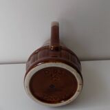 Stoneware pitcher (REVOL) numbered