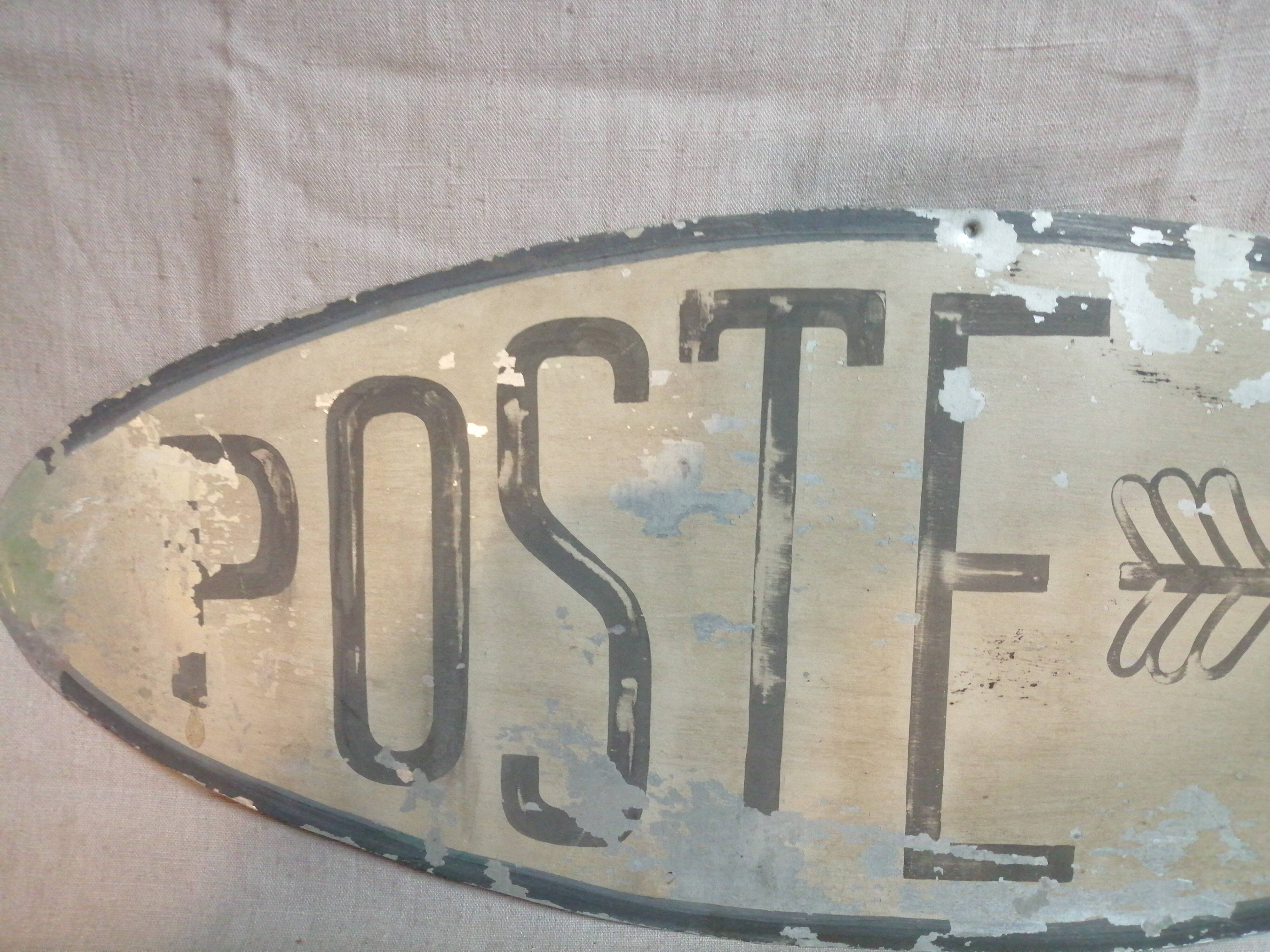 Former poste painted sheet