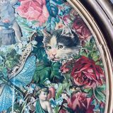 Chromolithographic composition table