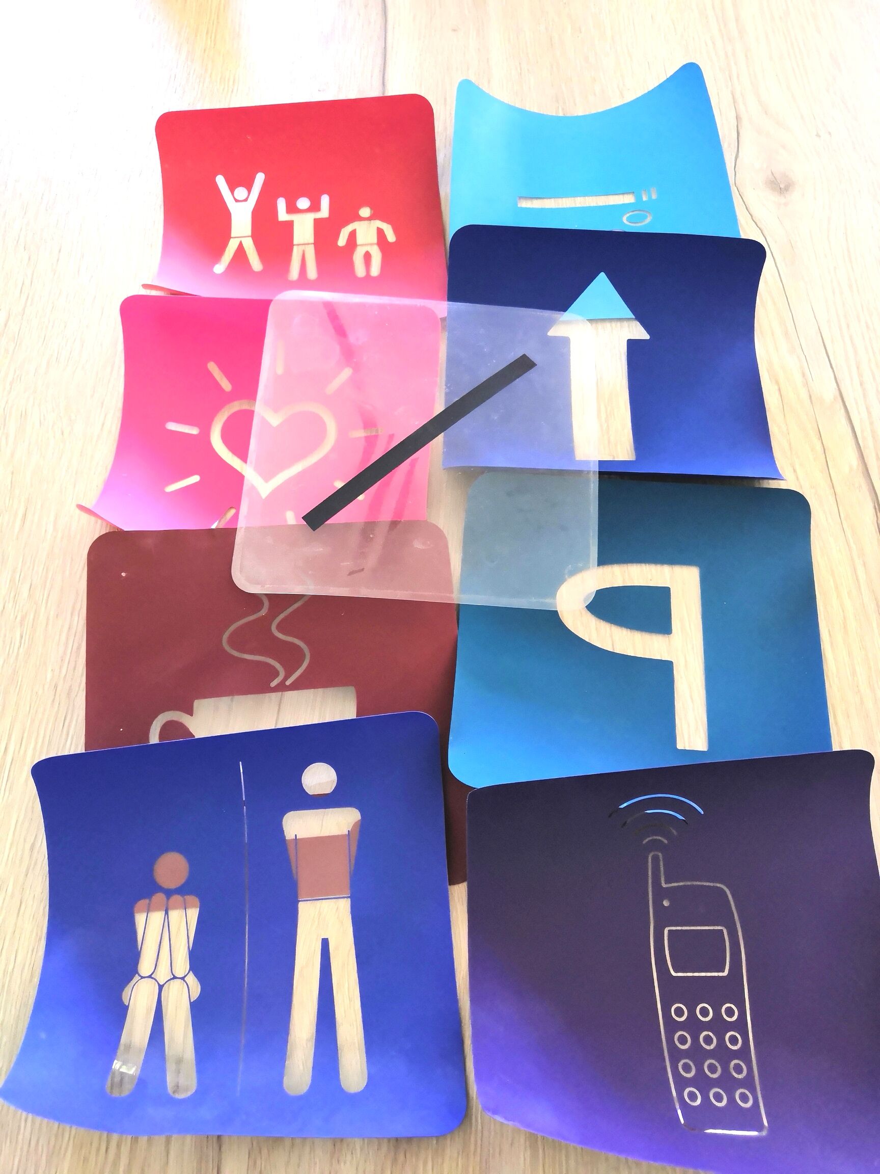 Vintage interchangeable wall lamp Ikea model Skugga