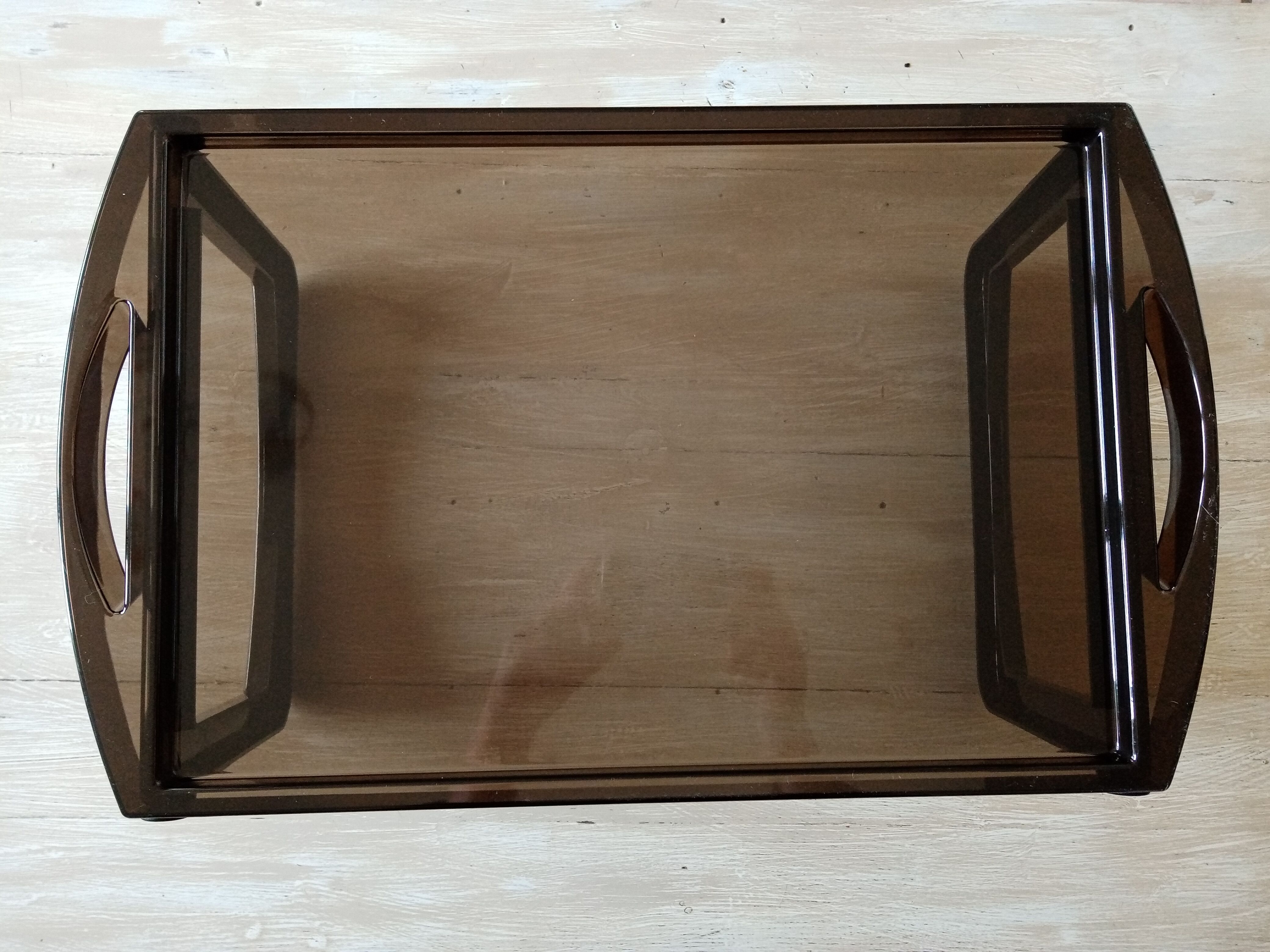 Plexiglass lunch tray