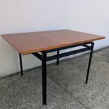 Marcel Gascoin modernist dining table + extension 1950