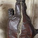 Virgin and Child - Wooden sculpture - 33 cm - France - 18th century