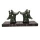 Vintage French Bookends With Doves, 1950s