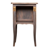 Golden bedside table