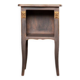 Golden bedside table
