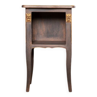 Golden bedside table