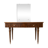 Vintage 1950s hairdresser in formica and wood.