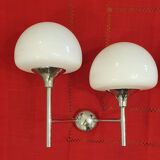 Pair of double sconces years 60